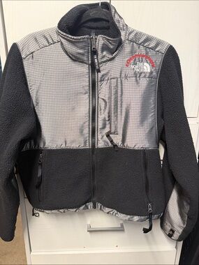 The North Face Black and Gray Women's Retro Denali